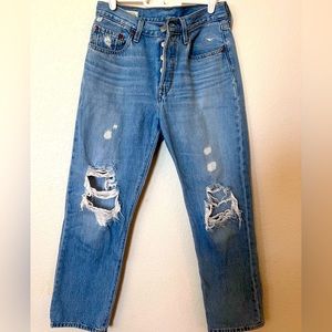 Levi’s 501 cropped Sz 27X26
